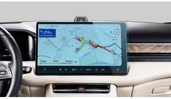 Protector de vidrio templado Pixsel en el monitor AITO M5 - 16.3“ 2025 -