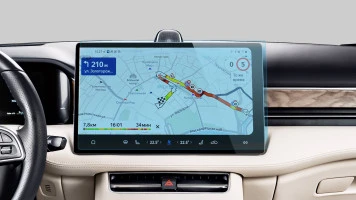 Protector de vidrio templado Pixsel en el monitor AITO M5 - 16.3“ 2025 -