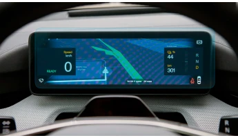 Protector de vidrio templado Pixsel en el panel de instrumentos POLESTAR 4 - 11“ 2023 -