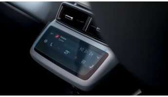 Protector de vidrio templado Pixsel para el control del clima trasero POLESTAR 4 - 6.8“ 2023 -