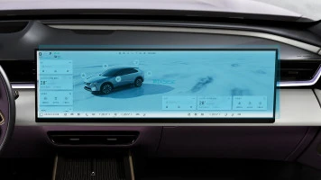 Protector de vidrio templado Pixsel en el monitor MAZDA EZ-60 - 27“ 2025 -