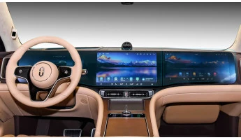 Protector de vidrio templado Pixsel para pantalla ancha (2 partes) AITO M9 - 50.4“ 2024 -