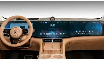 Protector de vidrio templado Pixsel para pantalla ancha (2 partes) AITO M8 - 50.4“ 2025 -