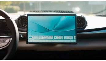 Protector de vidrio templado Pixsel en el monitor BYD DOLPHIN - 13.5“ 2025 -