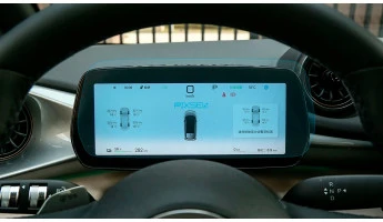 Protector de vidrio templado Pixsel en el panel de instrumentos BYD DOLPHIN - 10.9“ 2025 -