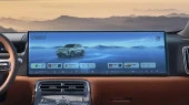 Protector de vidrio templado Pixsel en el monitor GEELY GALAXY M9 - 30.1“ 2025 -