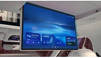 Protector de vidrio templado Pixsel para el monitor trasero GEELY GALAXY M9 - 18.2“ 2025 -