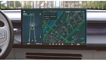 Protector de vidrio templado Pixsel en el monitor XPENG G6 - 16.3“ 2025 -