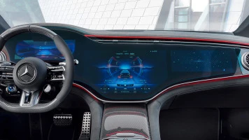 Protector de vidrio templado Pixsel para pantalla ancha MERCEDES BENZ EQE - 49.1“ 2022 -