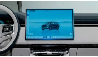 Protector de vidrio templado Pixsel en el monitor ZEEKR 9X - 16.7“ 2025 -