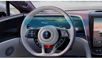 Protector de vidrio templado Pixsel en el panel de instrumentos YANGWANG U7 - 24.7“ 2025 -