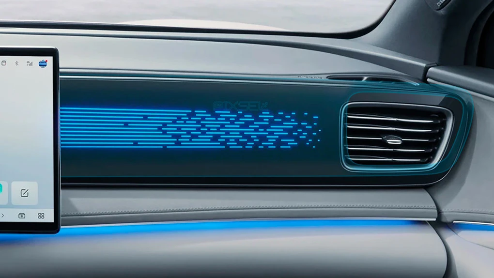 Protector de vidrio templado Pixsel para el monitor del pasajero BYD SEALION 6 - 27.9“ 2025 -