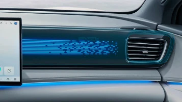 Protector de vidrio templado Pixsel para el monitor del pasajero BYD SEALION 6 - 27.9“ 2025 -