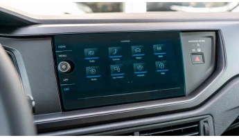 Protector de vidrio templado Pixsel en el monitor VOLKSWAGEN POLO - 10.9“ 2017 -