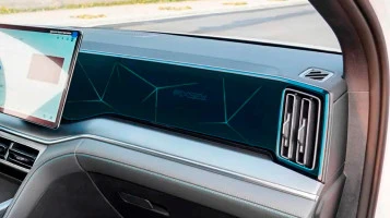 Protector de vidrio templado Pixsel para el monitor del pasajero BYD SONG L DM-I - 25.8“ 2024 -