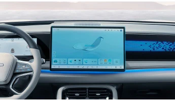 Protector de vidrio templado Pixsel en el monitor BYD SEALION 6 - 16.3“ 2025 -