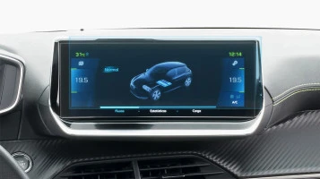 Protector de vidrio templado Pixsel en el monitor PEUGEOT 208 - 11.3“ 2019 - 2023