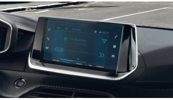 Protector de vidrio templado Pixsel en el monitor PEUGEOT 208 - 9.4“ 2019 - 2023