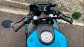 Protector de vidrio templado Pixsel en el velocímetro de la moto CFMOTO 500SR VOOM 2024 + 6.8“