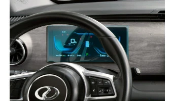 Protector de vidrio templado Pixsel en el panel de instrumentos RUICHI EC75 - 10.5“ 2023 -