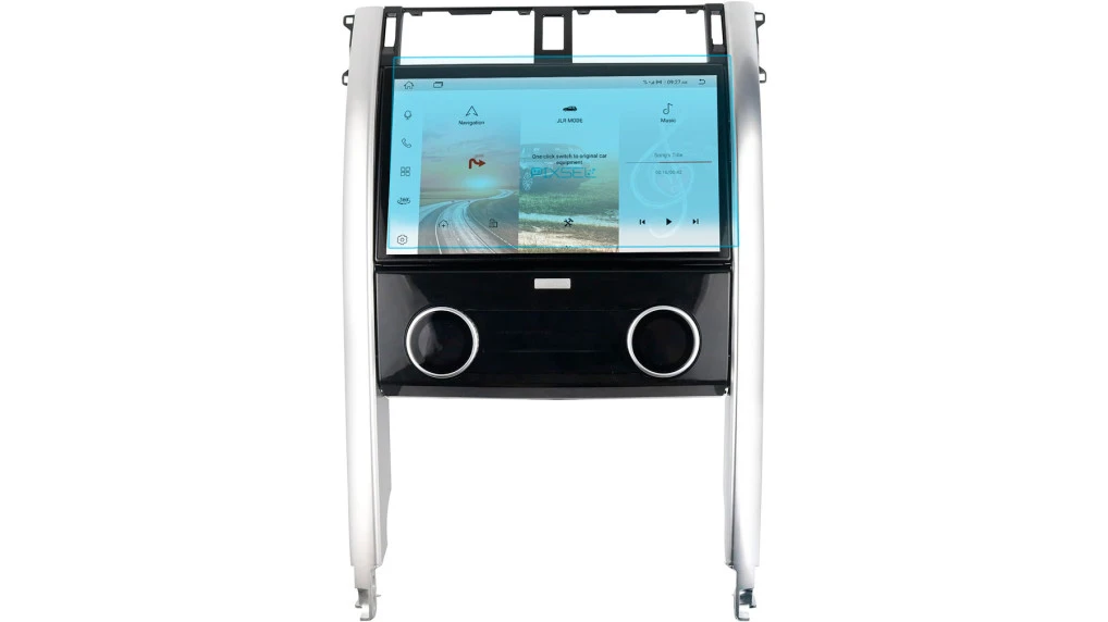 Protector de vidrio templado Pixsel en el monitor SMARTY TREND LAND ROVER DISCOVERY 5 2017 - 2019 - 11.6“