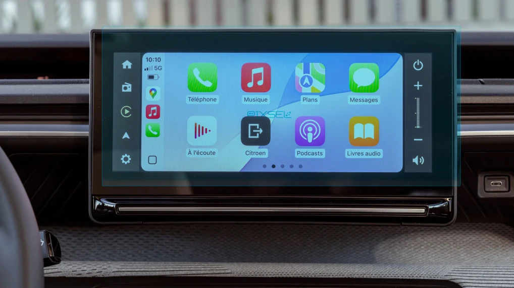 Protector de vidrio templado Pixsel en el monitor CITROEN C3 AIRCROSS - 11.8“ 2024 -