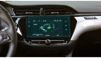 Protector de vidrio templado Pixsel en el monitor OPEL CORSA - 9.7“ 2019 -