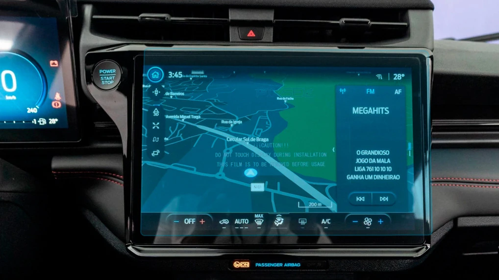 Protector de vidrio templado Pixsel en el monitor FORD PUMA GEN-E - 12.9“ 2025 -