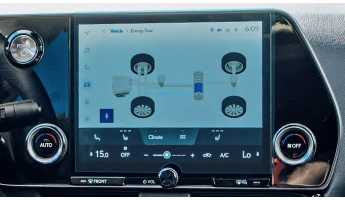 Protector de vidrio templado Pixsel en el monitor LEXUS RX - 10.8“ 2023 -