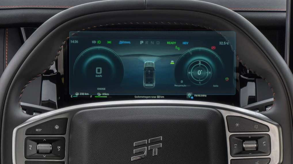 Protector de vidrio templado Pixsel en el panel de instrumentos JETOUR T1 - 10.7“ 2025 -