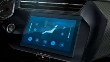 Protector de vidrio templado Pixsel en el monitor CHERY TIGGO 2 PRO - 10.2“ 2026 -