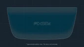 Protector de vidrio templado Pixsel para el control del clima trasero LUCID AIR - 7.2“ 2021 -