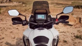 Protector de vidrio templado Pixsel en el velocímetro de la moto HONDA NX500 2024 - 7.1“